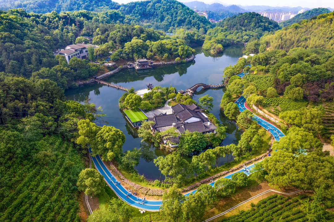 &nbsp;常山东明湖。图源：常山传媒集团