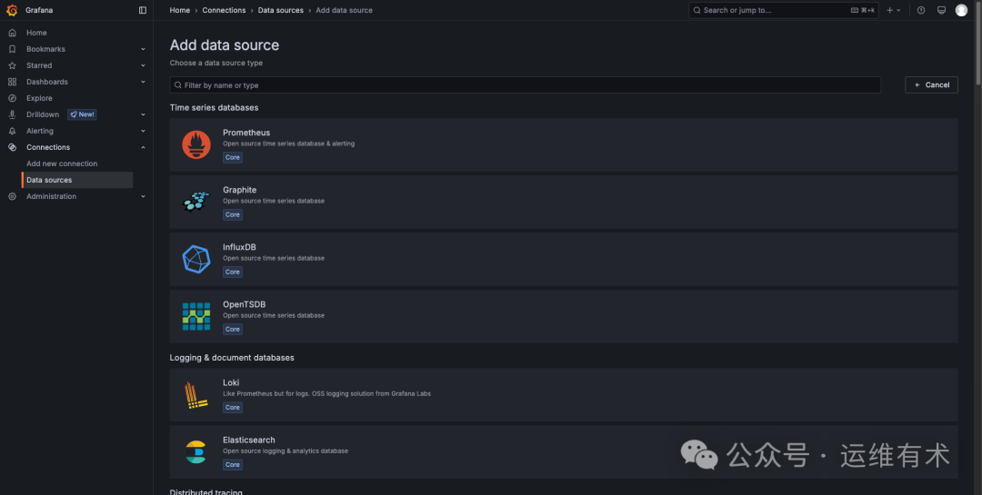 Add-data-source-Data-sources-Connections-Grafana