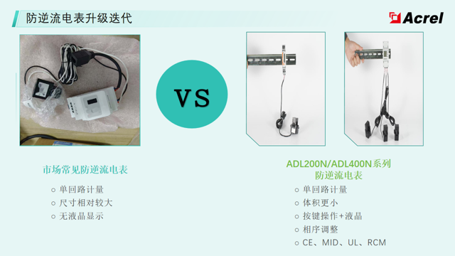 低压防逆流电能表