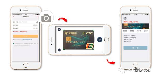 扫描银行卡识别助力三方支付平台