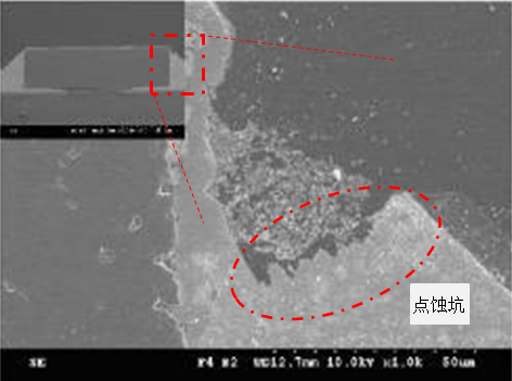 电阻表面的电化学迁移失效分析及防护的图4