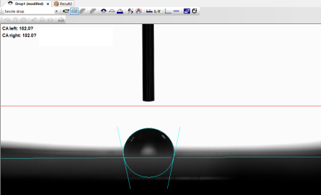 光學視頻接觸角測量儀的原理及應用