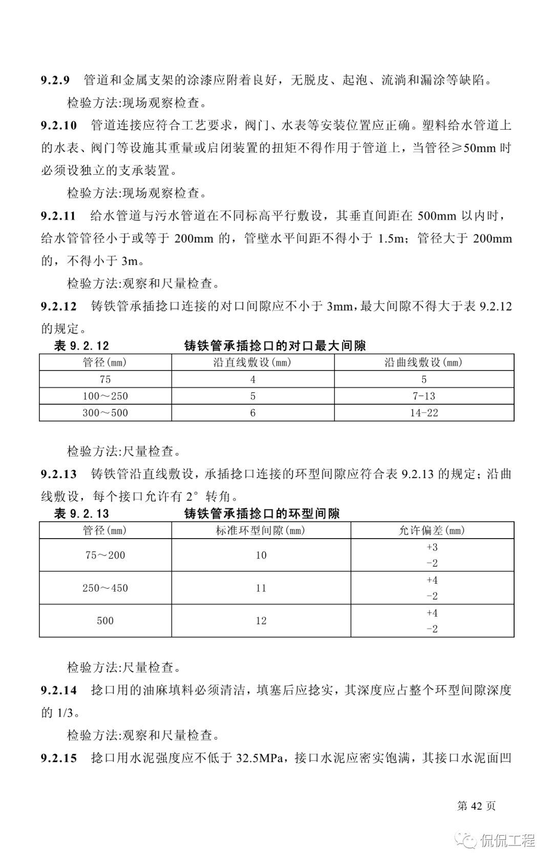 GB50242-2002建筑给水排水及采暖工程施工质量验收规范的图28