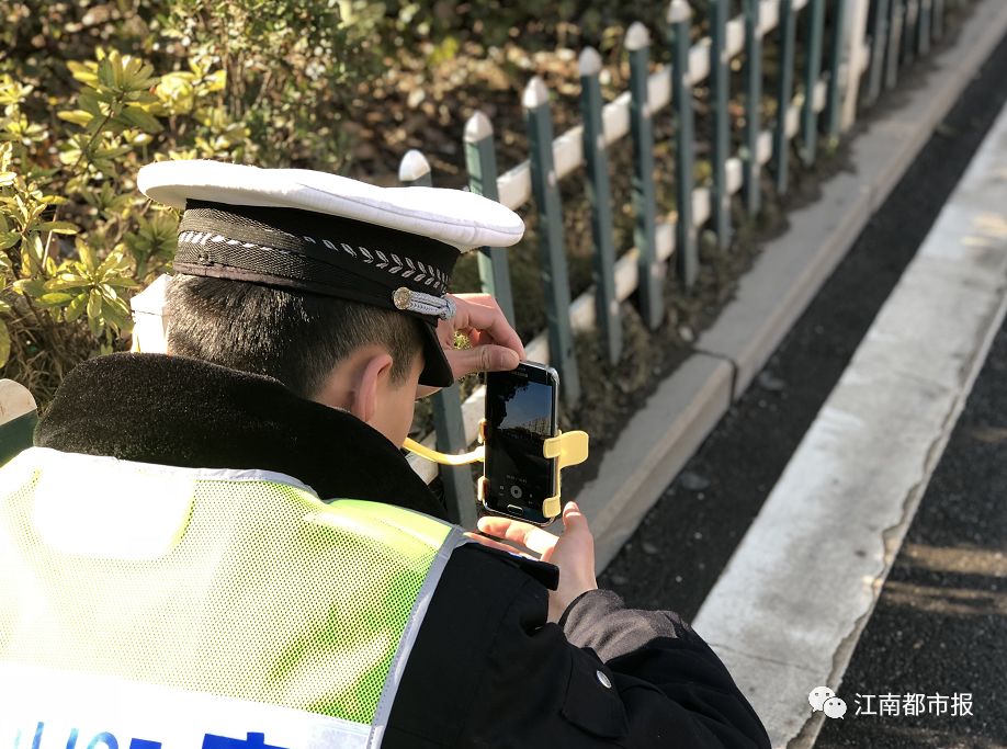 今天,南昌交警路边手机拍违章!一天后更有大招