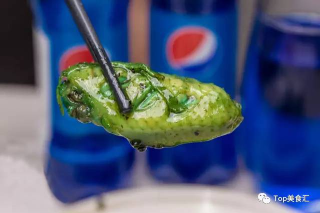 蓝可乐,绿鸡翅