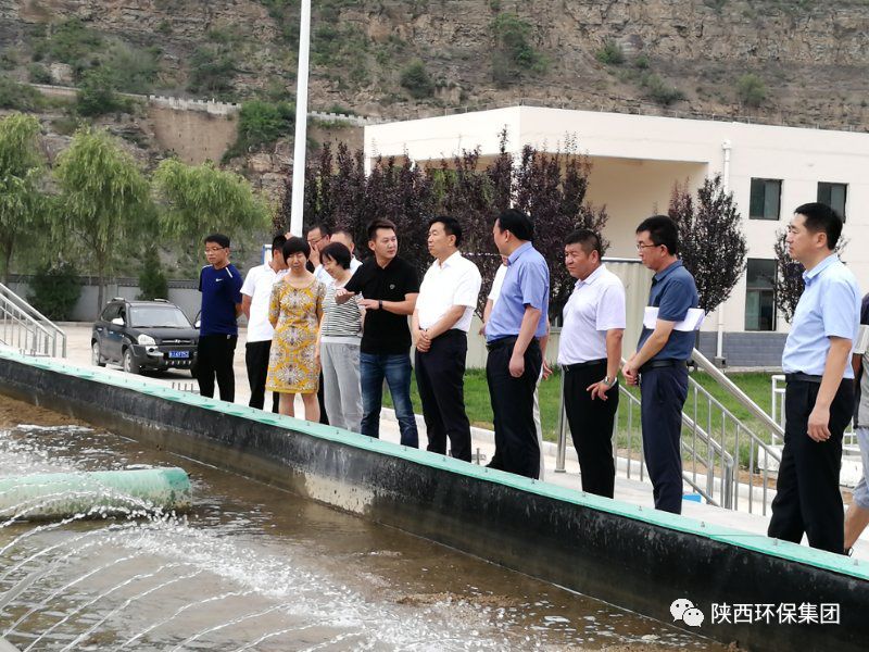 延安市委常委、常务副市长马宏玉视察水情形公司安塞项目