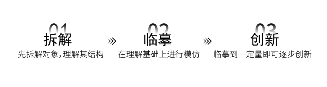 《从“抄”到超！新手必学的设计拆解临摹法，3步搞定大神作品！》