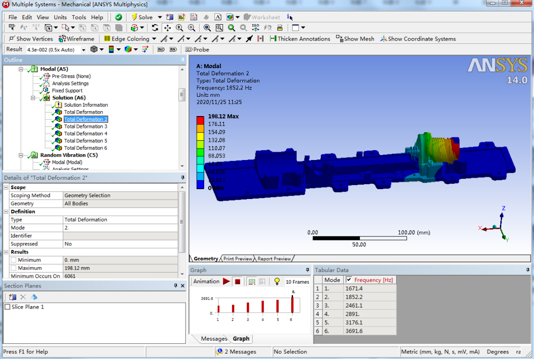 ANSYS Workbench 冲击谱分析的图7