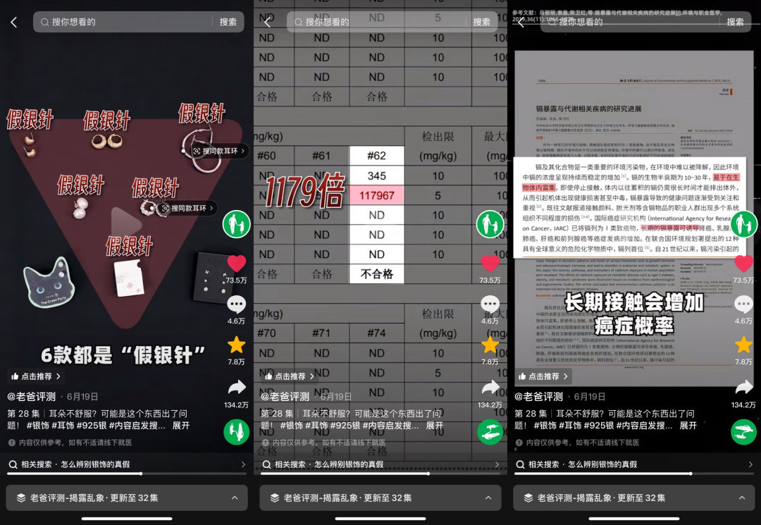 9.9元假银饰致癌物超标1179倍