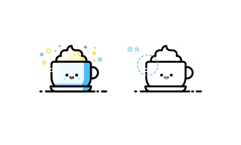 圆润可爱mbestyle教你绘制mbe风格图标