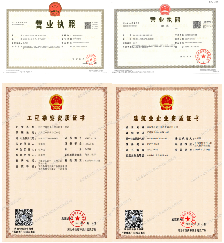 【展会员风采 树行业标杆】 武汉勘察设计协会2020-2022年度优秀会员单位(第十五期)|武汉中科岩土工程有限责任公司