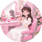 双人公主做美甲