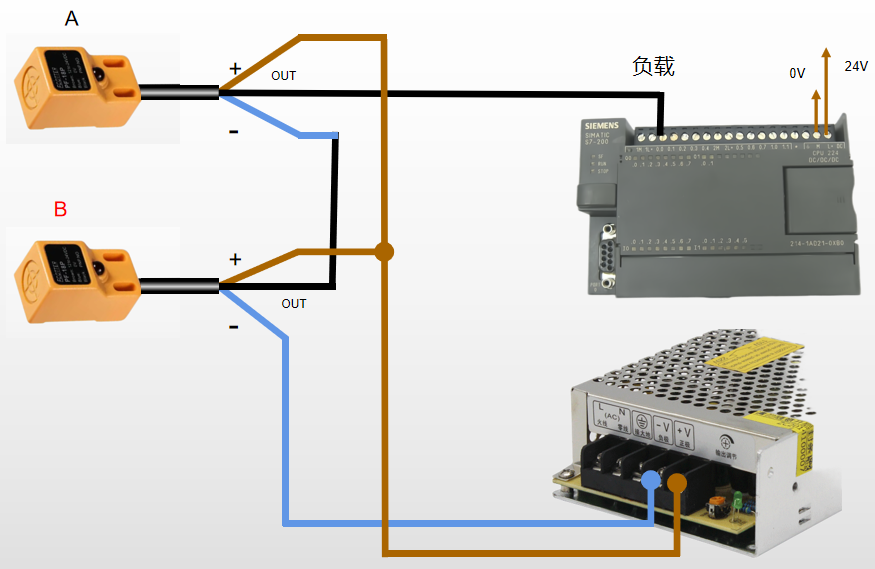 多个传感器串/并联该怎么接线？的图3