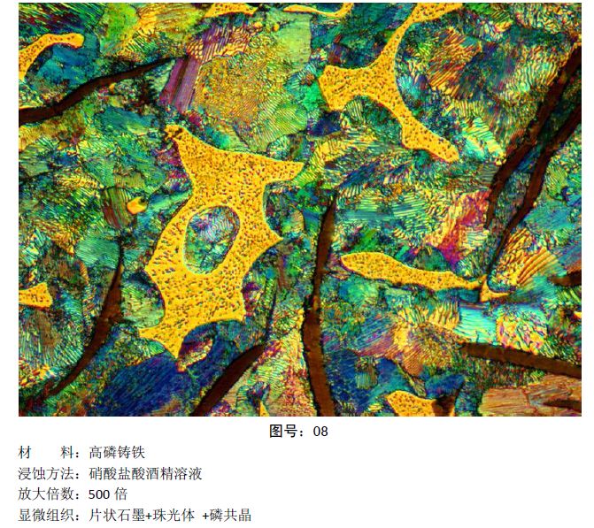 马氏体、奥氏体、珠光体，20种材料彩色金相！的图9