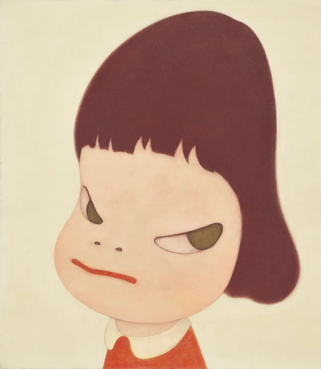 奈良美智叙事巅峰之作—红裙女孩《捣蛋理发师》将亮相香港秋拍