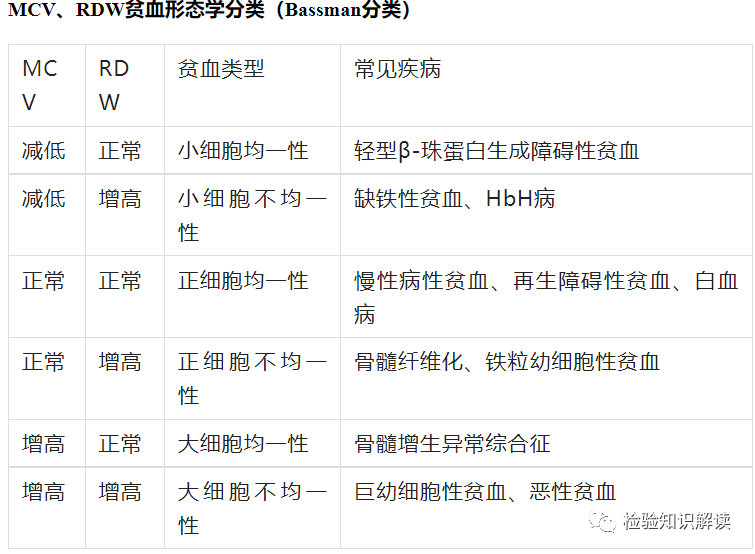 rbc直方图怎么看血常规报告相关指标检测意义及血常规结果查看贫血类型_https://www.jmylbn.com_新闻资讯_第7张
