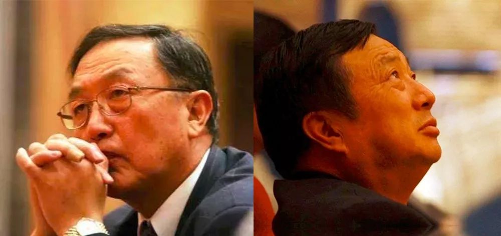 （柳传志与任正非）