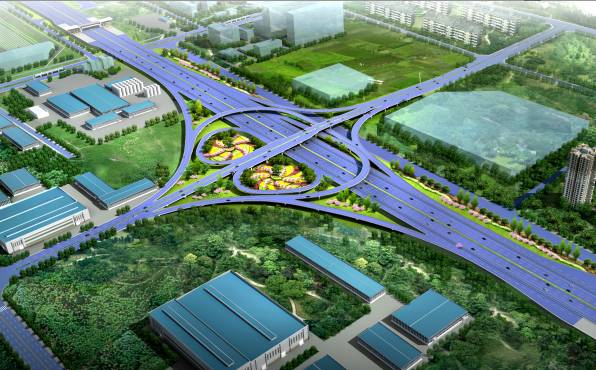 【交通建设】成金大道青白江段建设工程顺利通过交工验收