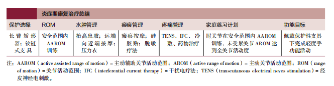 肘关节固定支具怎么用肘关节脱位切开复位内固定术后康复：AAOS骨科术后康复指南_https://www.jmylbn.com_新闻资讯_第6张