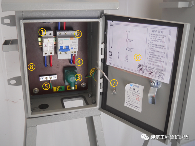 施工现场三级电箱如何配置？图示详解，清晰明了！的图26
