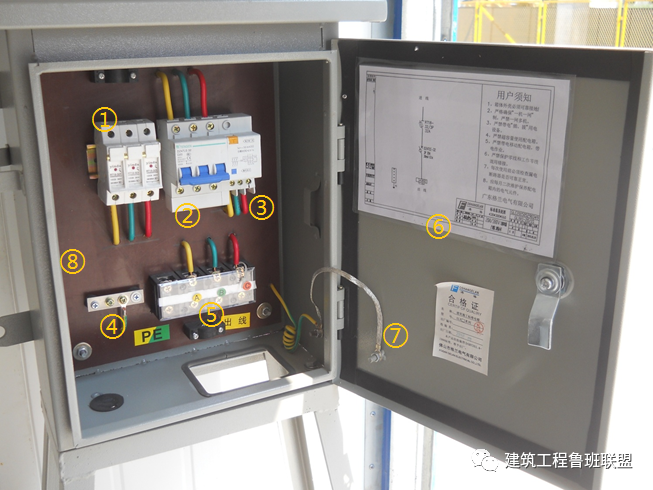 施工现场三级电箱如何配置？图示详解，清晰明了！的图23