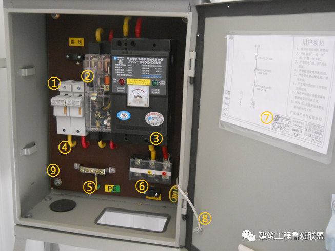 施工现场三级电箱如何配置？图示详解，清晰明了！的图24