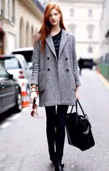 灰色大衣時尚搭配，讓你穿出時髦高級感！ 星座 第5張