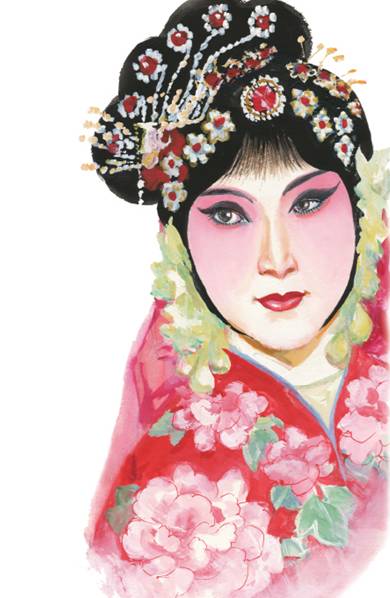 13:48:14阅读(21)京剧,入眼总有珠光宝气,熠熠生辉,这其中又以头饰最