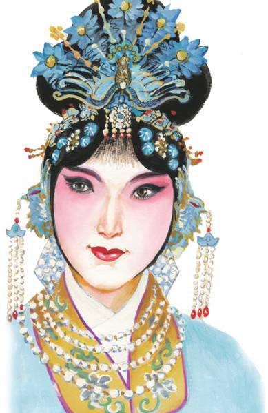 13:48:14阅读(26)京剧,入眼总有珠光宝气,熠熠生辉,这其中又以头饰最