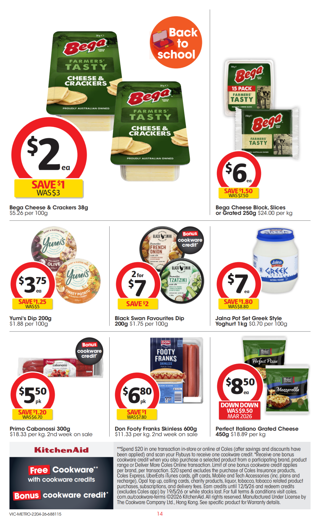 Coles最新打折目录！洗发水、洗手液、电动牙刷半价（组图） - 14