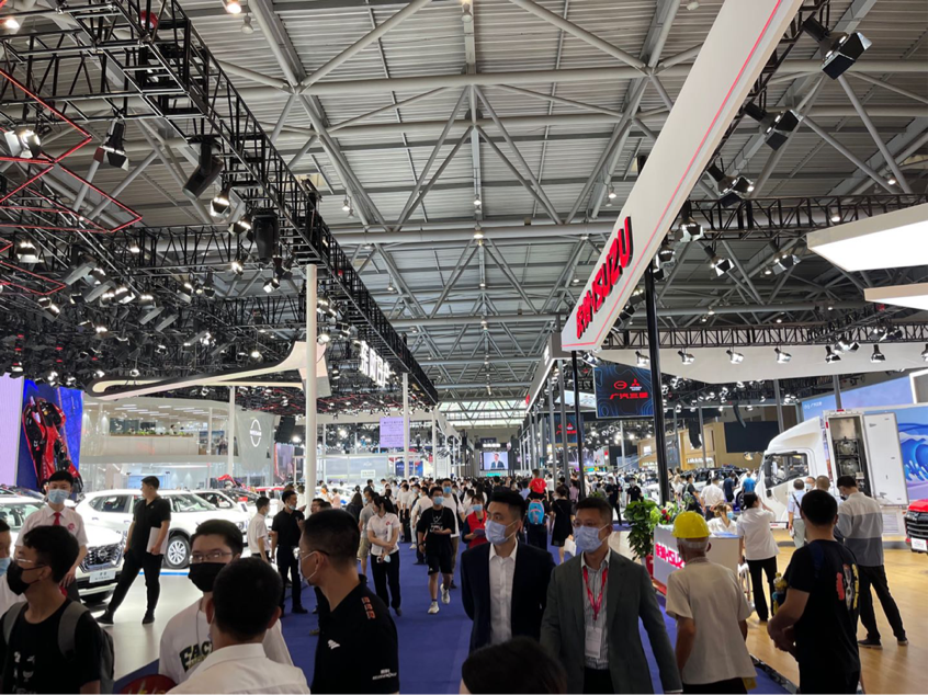 重庆车展现场