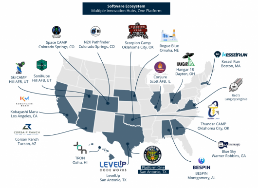 美空军部队已建立17家软件工厂-5551