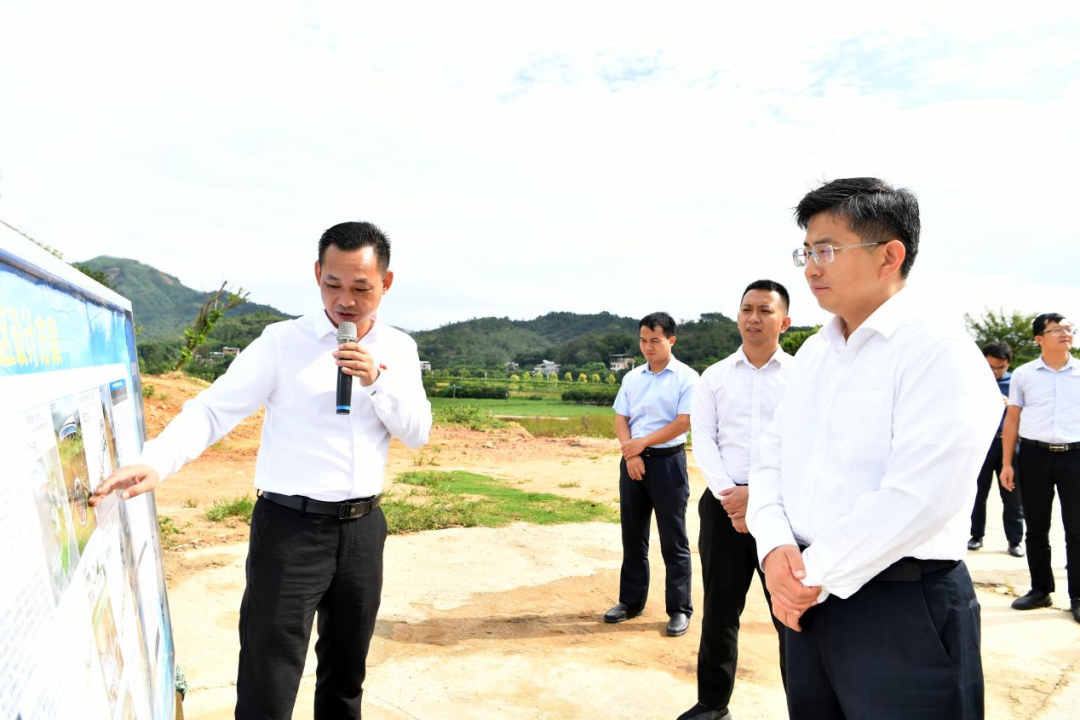 孙锋到埔前镇调研时强调建设好河源对接湾区的南大门