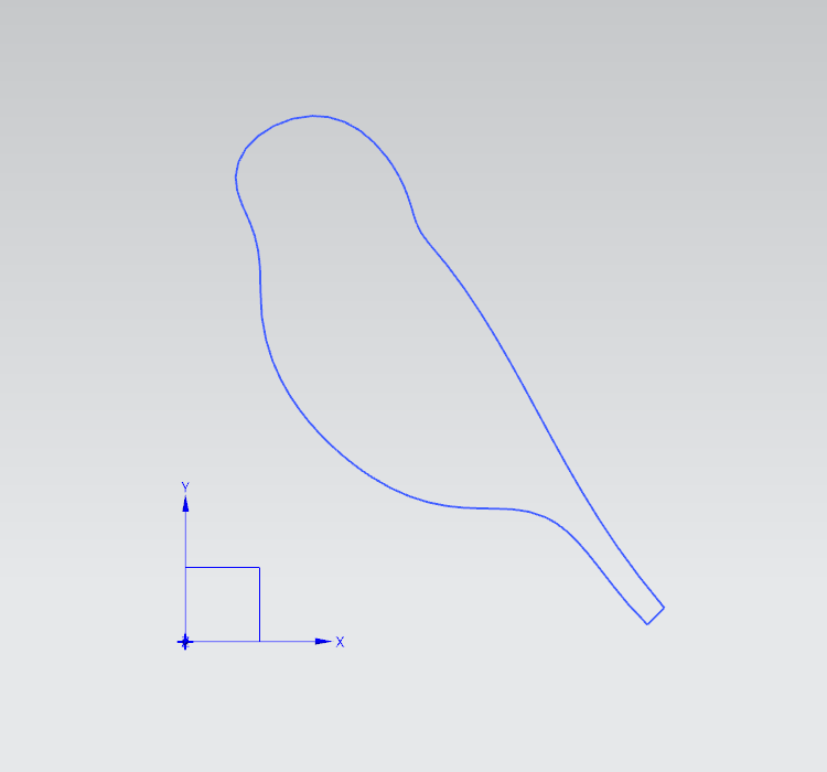 UG/NX 如何绘制曲面？鸟的曲面模型，ug曲面教程的图2