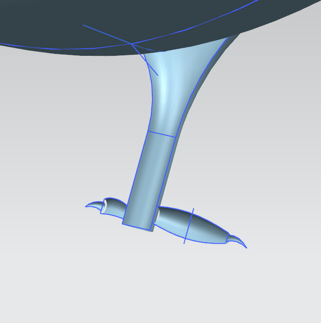 UG/NX 如何绘制曲面？鸟的曲面模型，ug曲面教程的图30