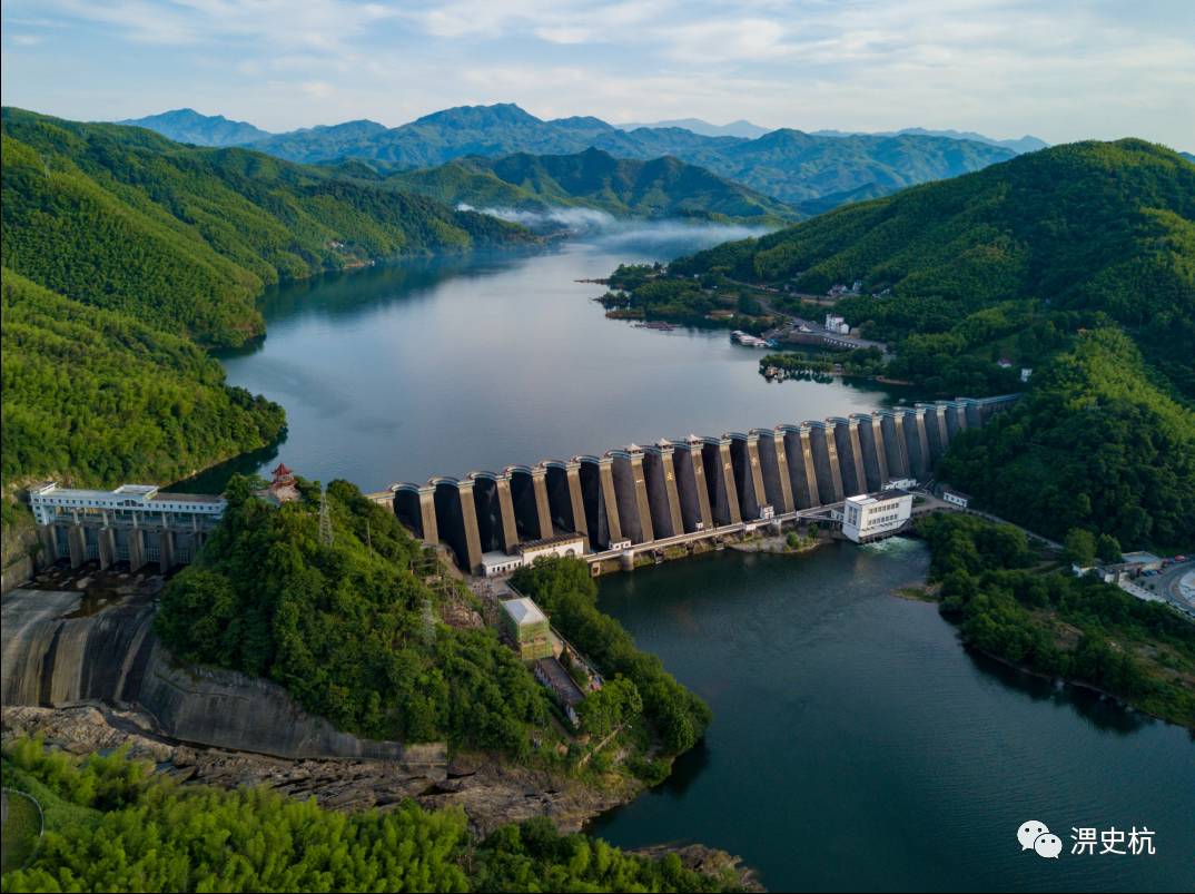 山水相融形成沟通淠河,史河,杭埠河3大水系的特大型淠史杭灌区,创造了