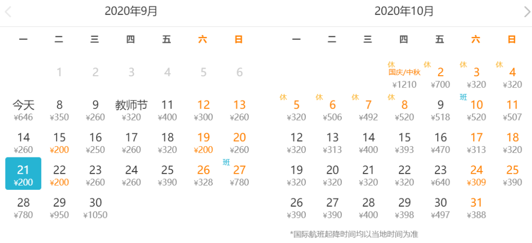 9月、10月特價機票來啦！從北京出發，最低只要160元！ 旅遊 第22張