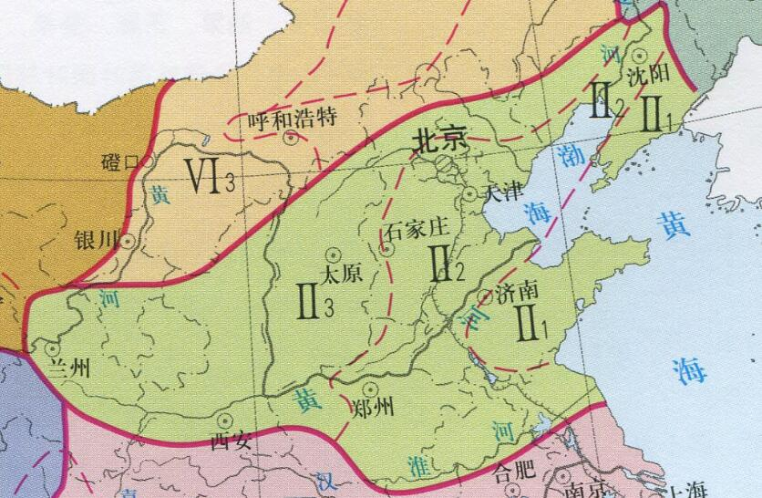 华北华南华东华中划分地图_区域划分华东华北华南华东华中_华北华南华东华中是怎么划分的