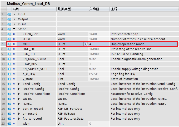 S7-1200 Modbus RTU通讯及V3版指令功能的图15