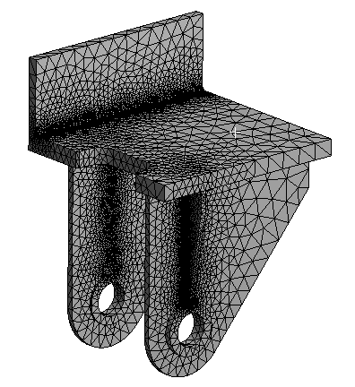 无网格划分新技术midas MeshFree - 线性静力学案例的图15