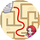 一笔画完小游戏