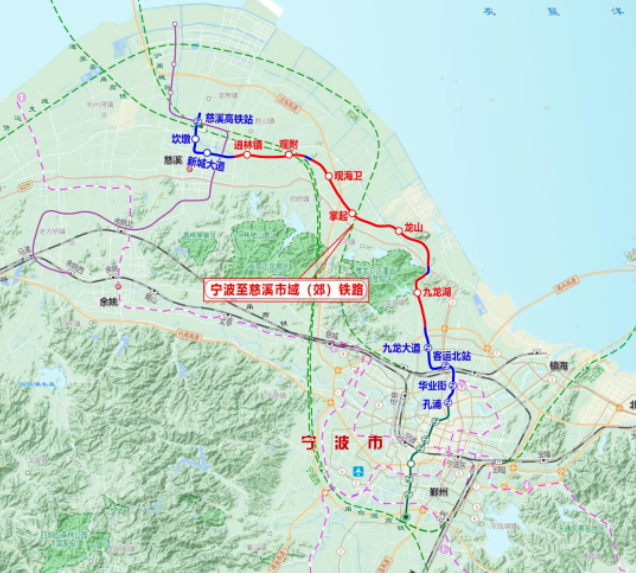 慈溪城际铁路最新动态图片