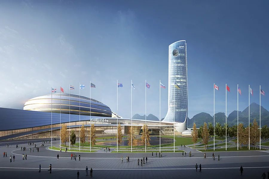 桂林新会展中心进展神速旅游胜地新地标将焕新