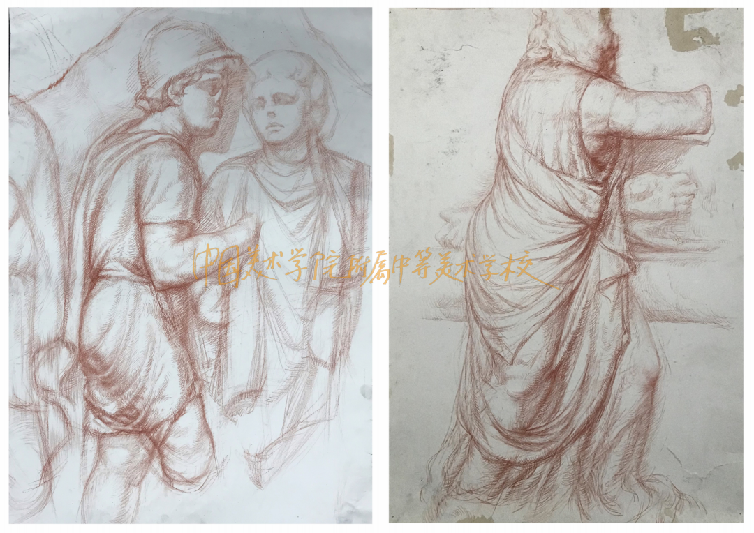 中国美术学院附中2020级学生，帕加马祭坛写生！(图40)