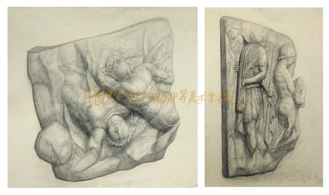 中国美术学院附中2020级学生，帕加马祭坛写生！(图35)