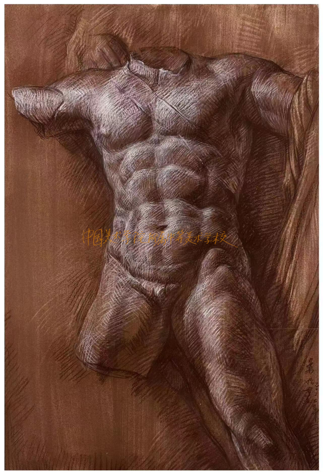 中国美术学院附中2020级学生，帕加马祭坛写生！(图42)