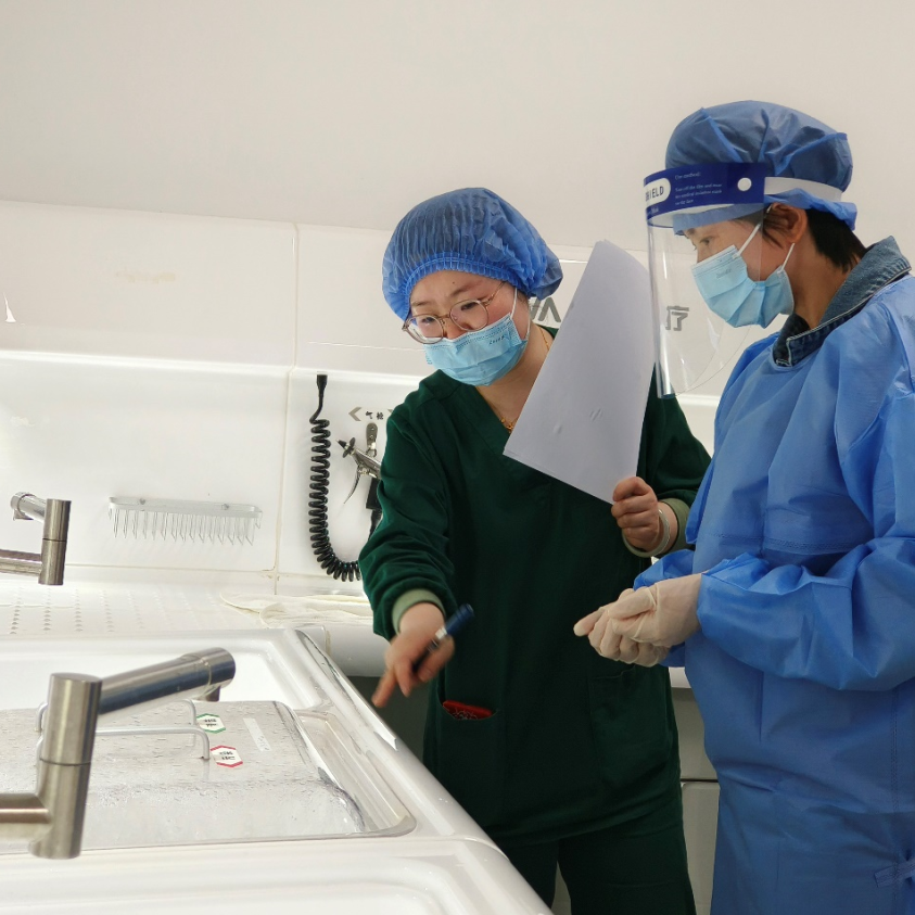 内窥镜为什么送水送气【技术前沿】送教下基层，助力我区软式内镜洗消技术提档升级_https://www.jmylbn.com_新闻资讯_第10张