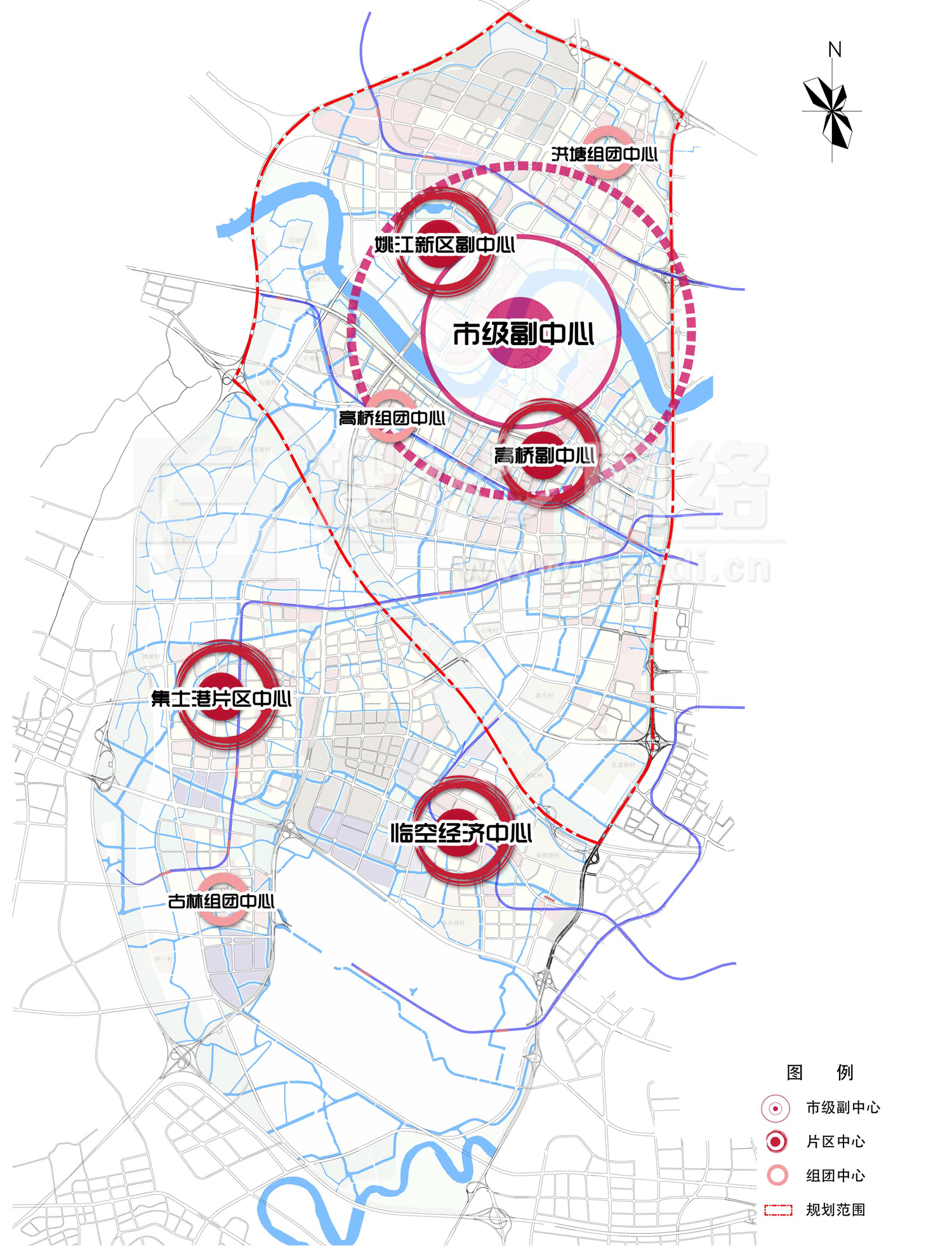 姚江北岸迸發新機遇 寧波行政區劃調整後,《寧波市城市總體規劃