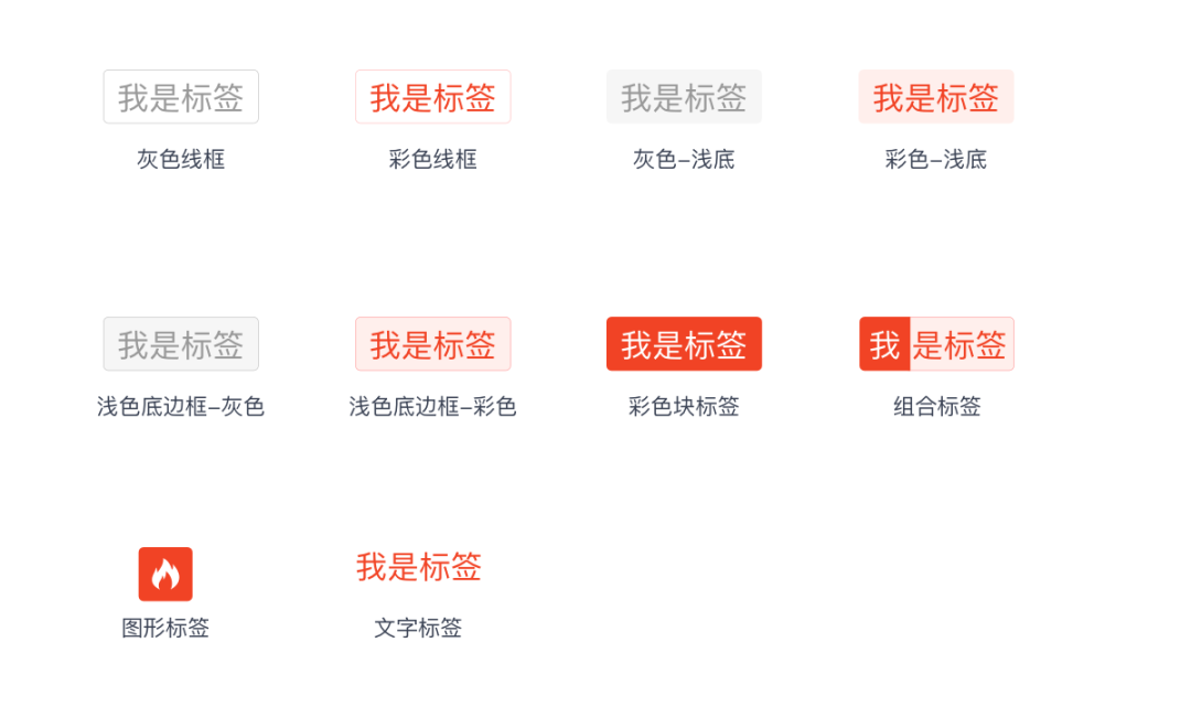 ui界面标签设计总结