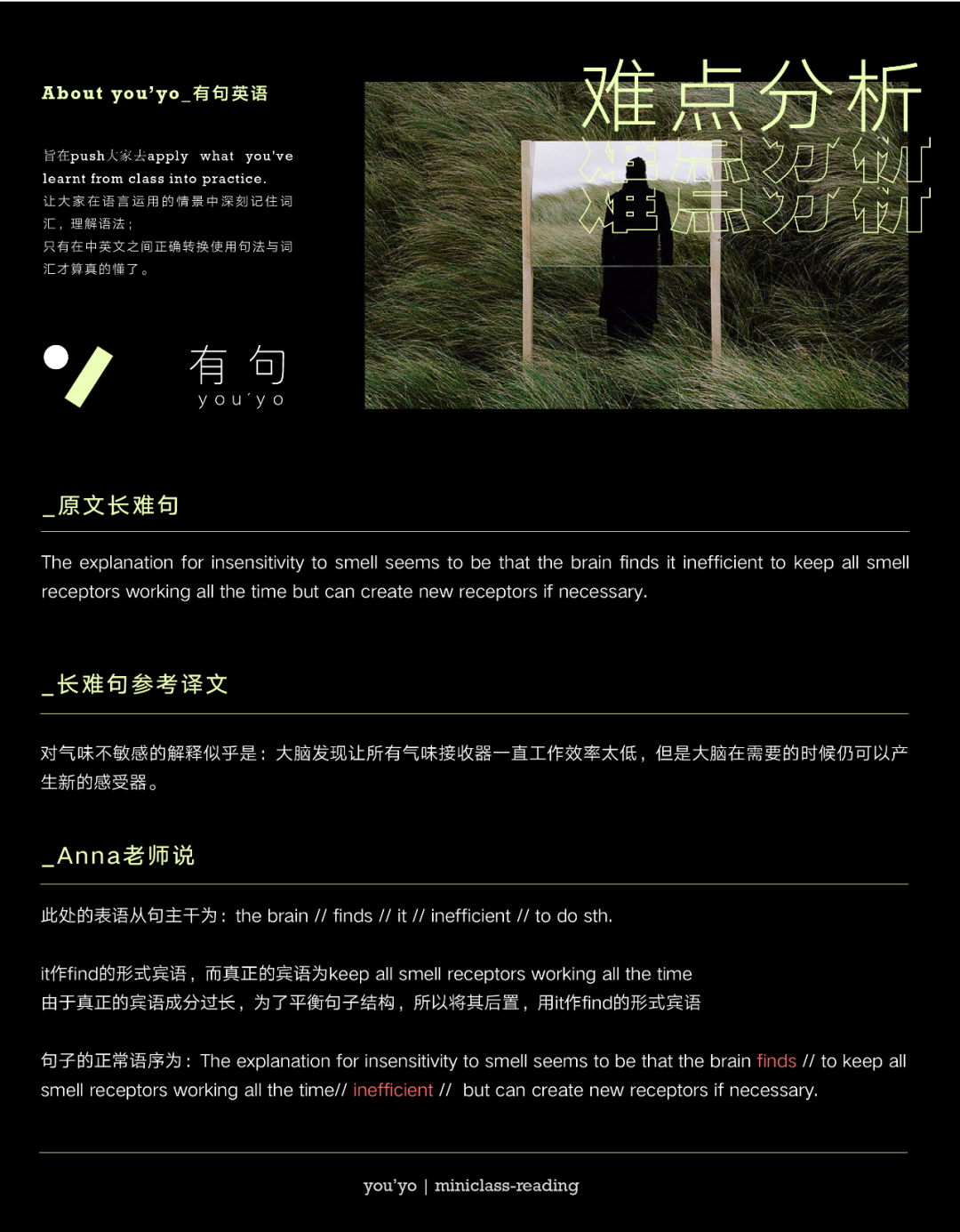 You Yo Miniclass Sentence Vol 22 考研英语长难句拆解学习 全网搜